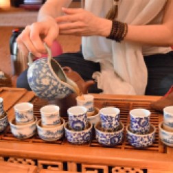 Chinese oolong tea ceremony in Vilnius